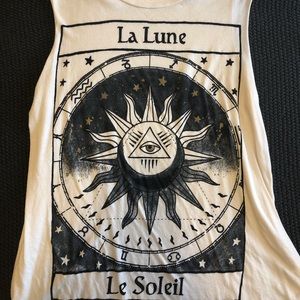 Sun and the moon tank top from urban